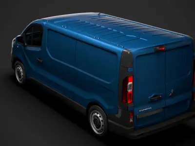 Mitsubishi Express Van LWB 2020 3D model