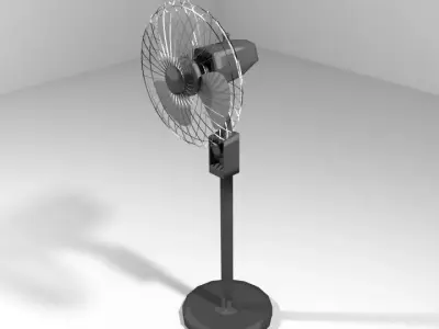 Fan - Standing 3D model