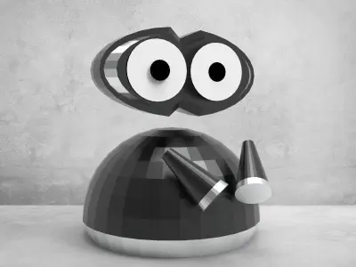 Character - ROBO Free low-poly 3D model