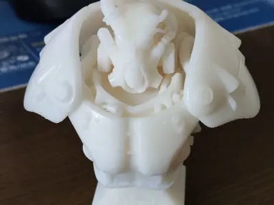 Fallout X-01 power armor-Fanart Bust Free 3D print model
