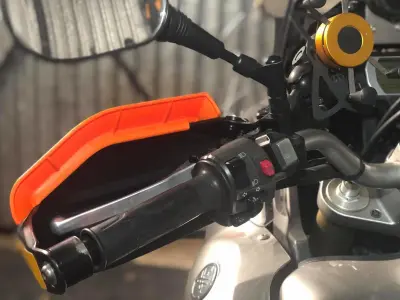 Yamaha Super Tenere XT1200Z hand guard extender 3D print model