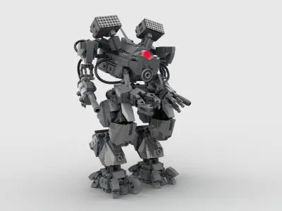 shermantanker mech  3D model