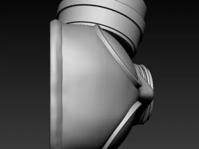 Gas Mask Pendant 3D print model purchase