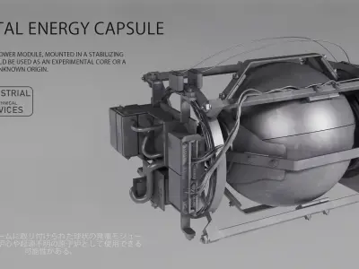 Industrial Technical Devices 3D model