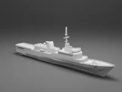 Navio-Escola Brasil - High Detail 3D Model For Resin Printing 3D print model