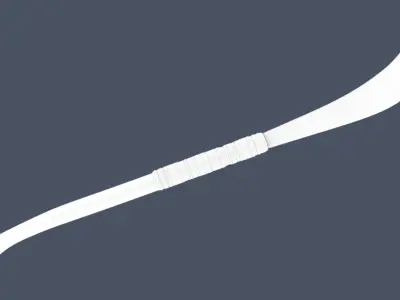 Ninja Halberd 3D model