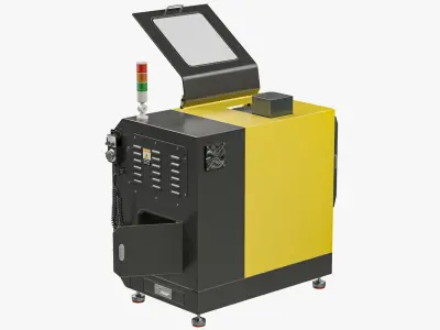 Tabletop Lathe 5 3D model