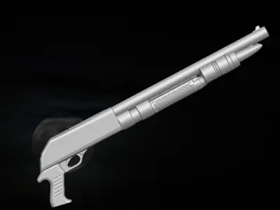 Vampire Hunter Accesory for Action Figures 3D print model