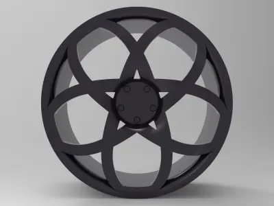 Car Rim 3D model from CGTrader