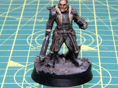 Lucian Balckguard - Lieutenant 1 3D print model