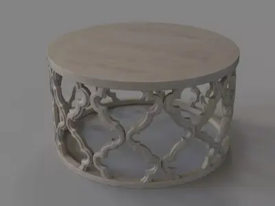 Clover Coffee Table 3D model
