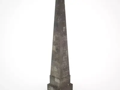Obelisk - low poly 3D model
