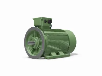 315M B35 Top 4-8 Pole IEC electric motor - 3D CAD model 3D model