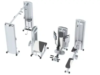 GYM MACHINE 3D model