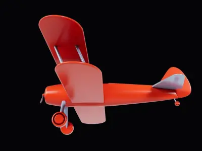 game model of the airplane 3D model