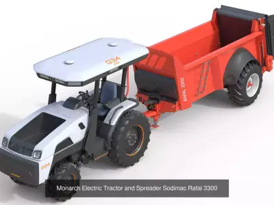 Farming vehicle collection v7 3D Model Pack