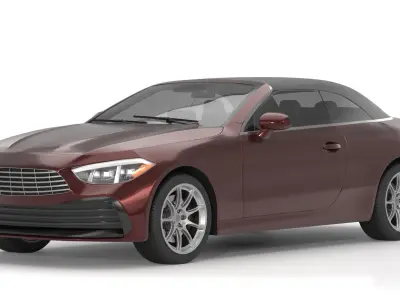 Generic Convertible 01 3D model