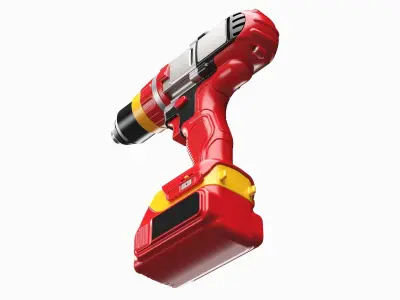  Hand Drill 10 3D model