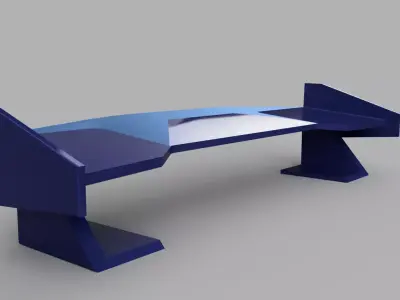 Spoiler Rc Car  Free low-poly 3D model