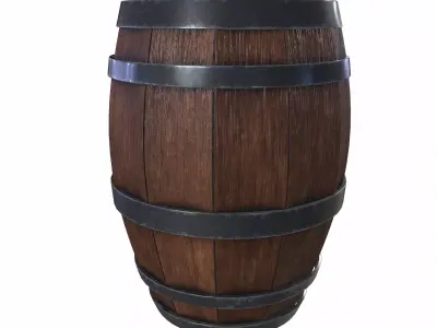 barrel 3D model get