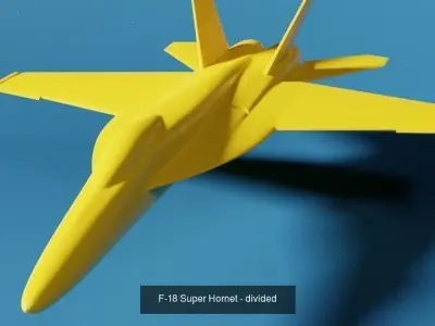 Printable jet planes 3D Model Collection