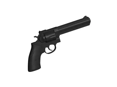 revolver 3D model 13
