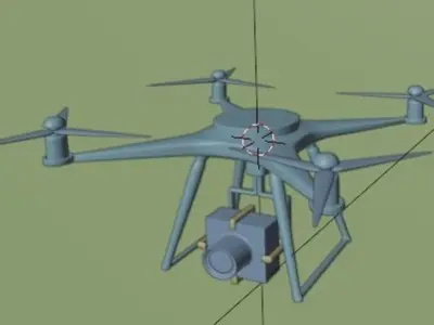 Drone 3d model  Free 3D model