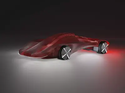 concept car 3D model purchase