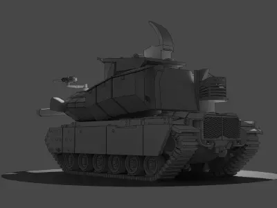 Pereh IDF tank buster 3D print model