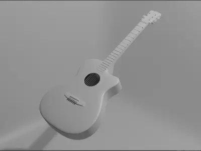 Guitar 3D model buy