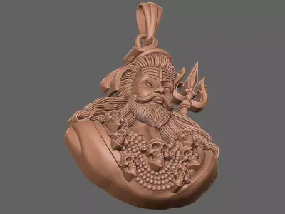 MAHAKAL MAHADEV PENDENT  3D model