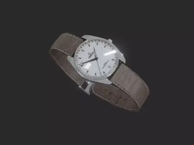 omega seamaster aqua terra 3D model