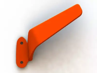 Yamaha R15 side mirror air blade  3D print model