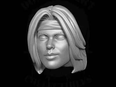 Natalie Poole GI Joe Fan Art 3D printable for action Figures 3D print model