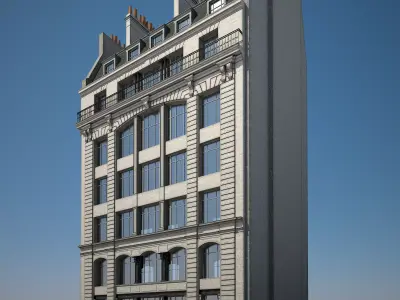  Old Building XVIII 3D model