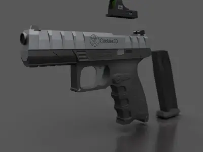 Beretta - APX Low-poly 3D model