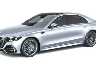 Mercedes-Benz S-Class AMG 2027 3D model