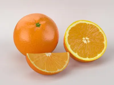  Orange Fruits 
