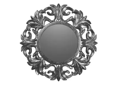 Veidrodis Large Baroque Mirror 3D model