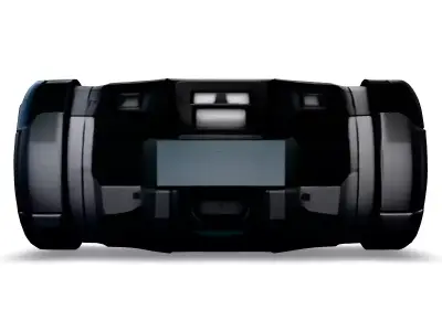 SciFi Camera Lens Prop Low-poly 3D model