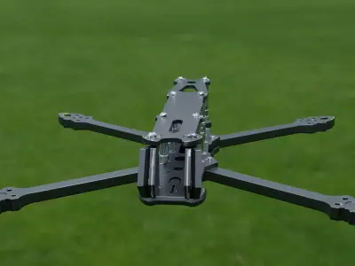 Drone Main Part 3D model