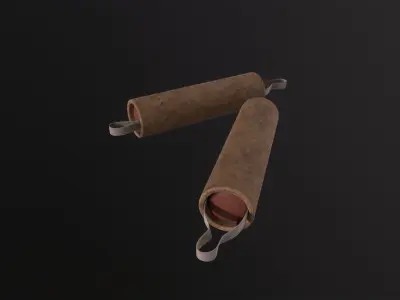 Smoke 3D Model Low-poly 3D model