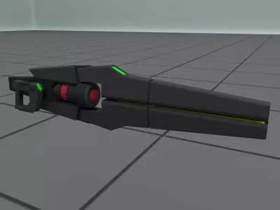 Prototype GN Mega Launcher Parts Model 3D Print 3D print model