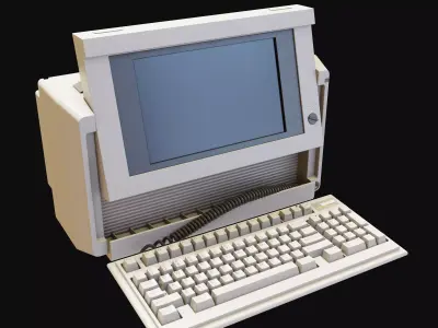 BM86 Portable PC Free 3D model