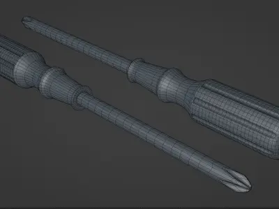 Phillips Head Screwdriver  3D model