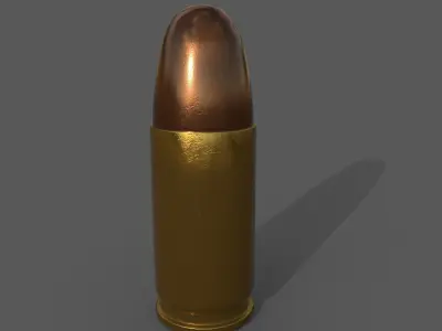 Cartridge 9 x19 mm 3D model
