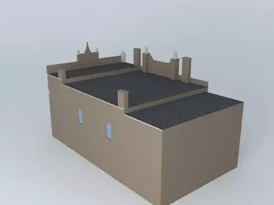 Stn 6 a  St Paul Minnesota Former Fire Station 6  built in 1884 Free 3D model