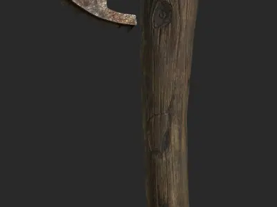 Melee weapon Low-poly 3D model buy