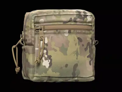 Crye Precision GP Tactical Dump Pouch Low-poly 3D model