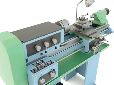 Turning machine TV-4 3D model